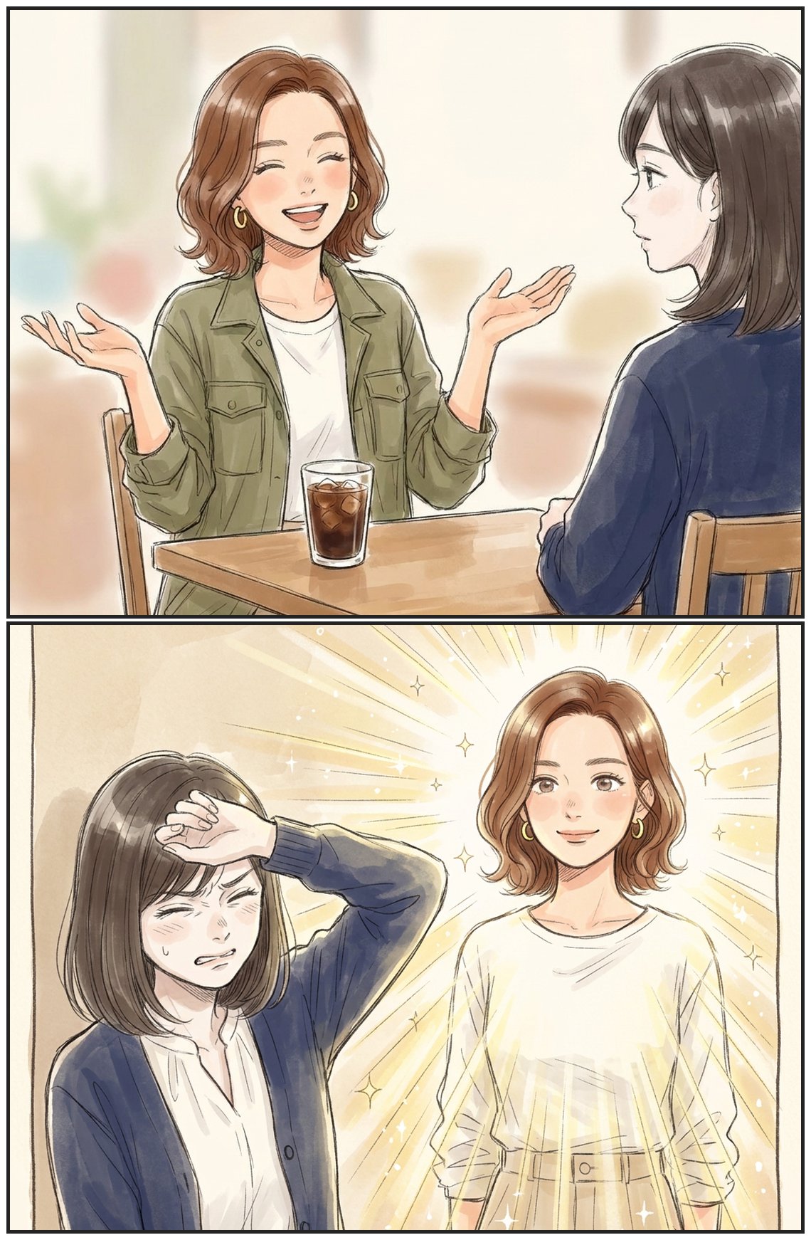 ページ8 条件は同じなのにまぶしいユイ