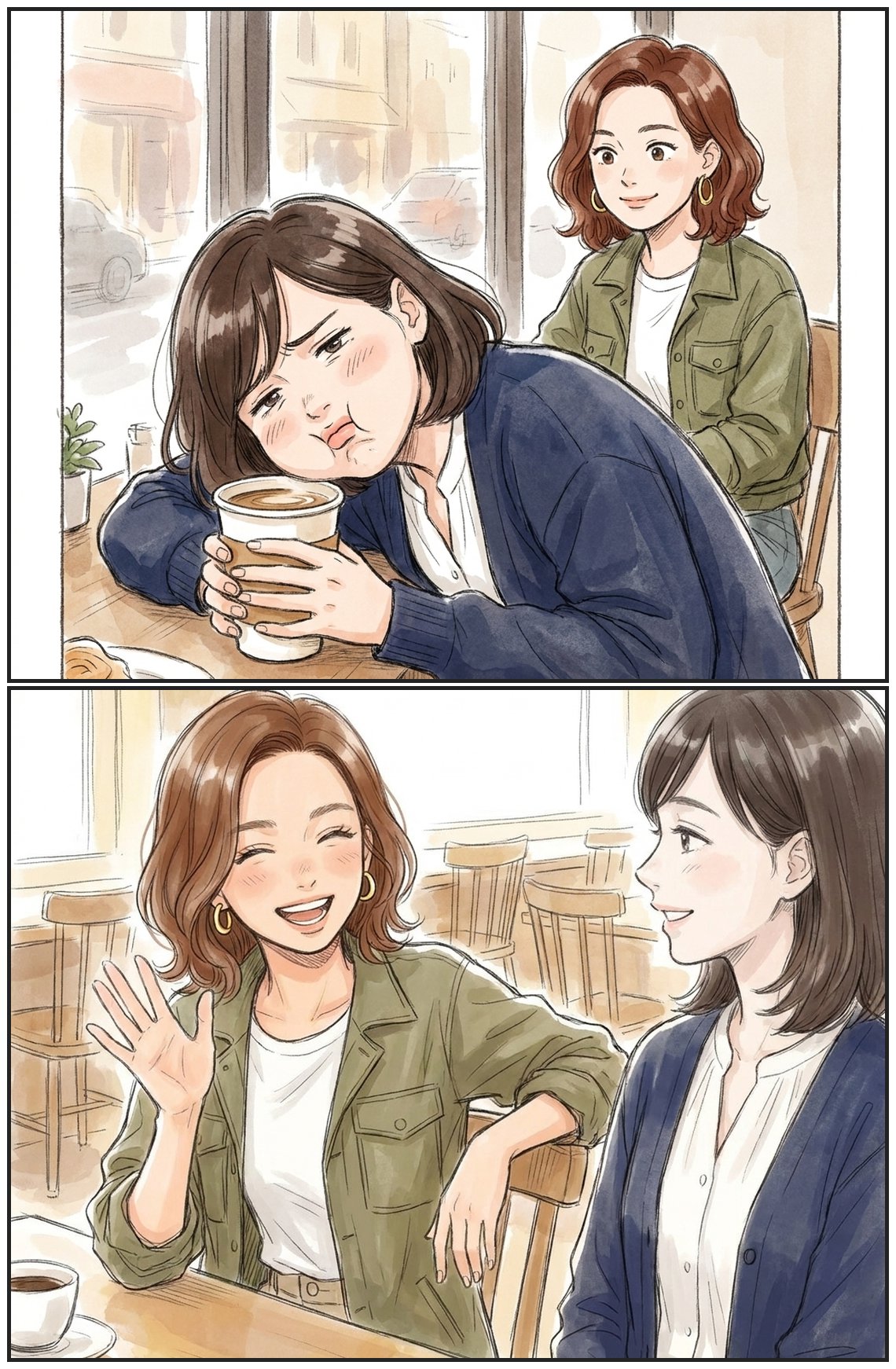 ページ9 羨むミキとナイナイと笑うユイ